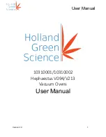 Holland Green Science 10310001 User Manual preview