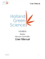 Holland Green Science Aeolus 10209001 User Manual preview