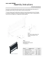 Preview for 1 page of Holland House 2678-60H Assembly Instructions