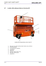 Предварительный просмотр 20 страницы HOLLAND LIFT HL-140 E12 Instruction Manual