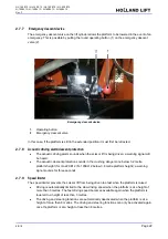 Предварительный просмотр 22 страницы HOLLAND LIFT HL-140 E12 Instruction Manual