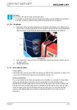 Предварительный просмотр 23 страницы HOLLAND LIFT HL-140 E12 Instruction Manual