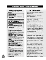 Preview for 4 page of Holland Maverick BH421AG6 Instruction Manual