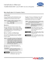 Holland TL4048 Series Installation Manual preview