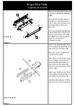 Preview for 4 page of HOLLY & MARTIN Arroya Wine Table Assembly Instructions Manual