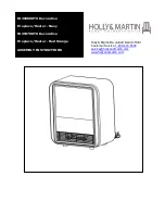 Preview for 1 page of HOLLY & MARTIN Decorative FA390600TX User'S Operating Manual