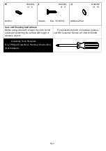 Предварительный просмотр 3 страницы HOLLY & MARTIN HZ640400TX Assembly Instructions Manual