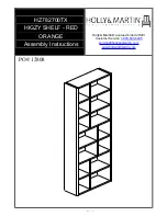 HOLLY & MARTIN HZ782700TX Assembly Instructions Manual preview