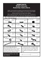 Предварительный просмотр 2 страницы HOLLY & MARTIN MS995800TX Assembly Instructions Manual