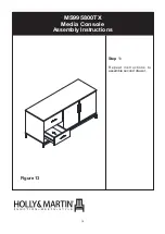 Предварительный просмотр 16 страницы HOLLY & MARTIN MS995800TX Assembly Instructions Manual