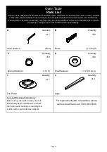 Preview for 2 page of HOLLY & MARTIN Oden DN732100TX Assembly Instructions