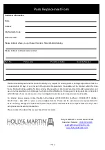 Preview for 4 page of HOLLY & MARTIN Oden DN732100TX Assembly Instructions