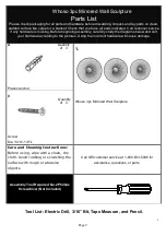 Preview for 2 page of HOLLY & MARTIN Whoso WS892500TX Assembly Instructions