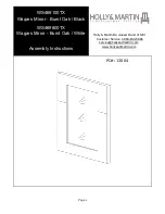 HOLLY & MARTIN WS469100TX Assembly Instructions предпросмотр