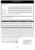 Preview for 5 page of HOLLY&MARTIN HO977300TX Assembly Instructions