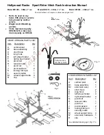 Hollywood Racks HR1200 Instruction Manual preview