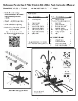 Hollywood Racks HR1450E Instruction Manual preview