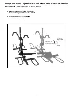 Hollywood Racks Sport Rider HR1475 Instruction Manual preview