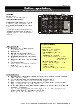 Hollywood MX-30-USB Reference Manual preview