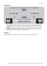 Предварительный просмотр 4 страницы Hollywood MX-4 KILL Reference Manual