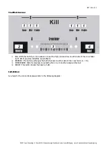 Предварительный просмотр 9 страницы Hollywood MX-4 KILL Reference Manual