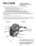 Hollywood SR1 Installation Instructions preview