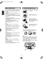 Предварительный просмотр 18 страницы Hollywood VR-652 Operating Instructions Manual