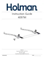 Предварительный просмотр 1 страницы Holman 4097M Instruction Manual