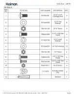 Предварительный просмотр 4 страницы Holman 4097M Instruction Manual