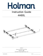 Preview for 1 page of Holman 4A80L Installation Manual