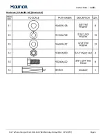 Preview for 6 page of Holman 4A80L Installation Manual