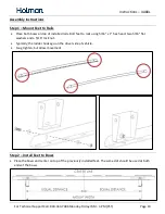 Preview for 11 page of Holman 4A80L Installation Manual