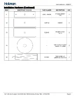 Предварительный просмотр 7 страницы Holman 4A822 Instruction Manual