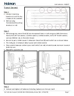 Предварительный просмотр 8 страницы Holman 4A822 Instruction Manual