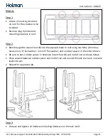 Предварительный просмотр 12 страницы Holman 4A822 Instruction Manual