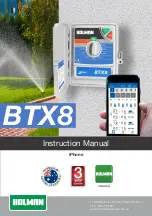 Preview for 1 page of Holman BTX8 Instruction Manual