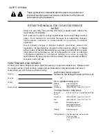 Preview for 2 page of Holman CCOF-4 Installation And Operation Instructions Manual