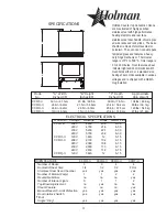 Preview for 3 page of Holman CCOF-4 Installation And Operation Instructions Manual