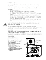 Preview for 8 page of Holman CCOF-4 Installation And Operation Instructions Manual