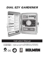 Preview for 1 page of Holman DIAL EZY GARDENER Instruction Manual