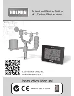 Preview for 1 page of Holman iWeather WS5029 Instruction Manual