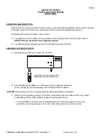 Предварительный просмотр 2 страницы Holman MM14 Operator'S Manual