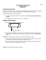 Предварительный просмотр 2 страницы Holman PC18 Operating Manual