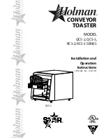 Holman Q3-95ARB Installation And Operation Instructions Manual preview