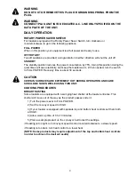 Preview for 4 page of Holman Q3-95ARB Installation And Operation Instructions Manual