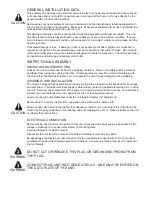 Preview for 3 page of Holman QCS-1 SERIES Installation And Operation Instructions Manual