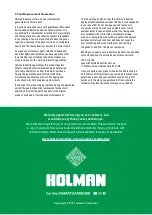 Preview for 4 page of Holman RGB663R User Manual