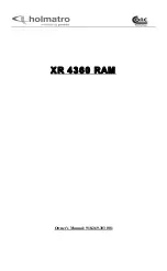 Holmatro CORE XR 4360 RAM Owner'S Manual preview