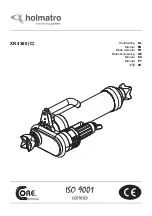 Предварительный просмотр 1 страницы Holmatro XR 4360 Manual