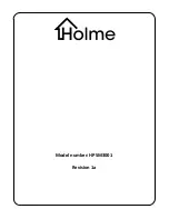 Preview for 19 page of Holme HPSM2001 User Manual